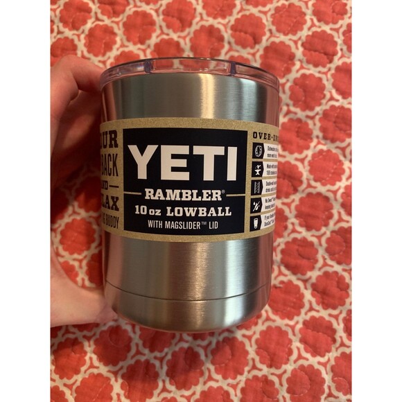 Yeti Other - Yeti silver 10 oz Lowball rambler new